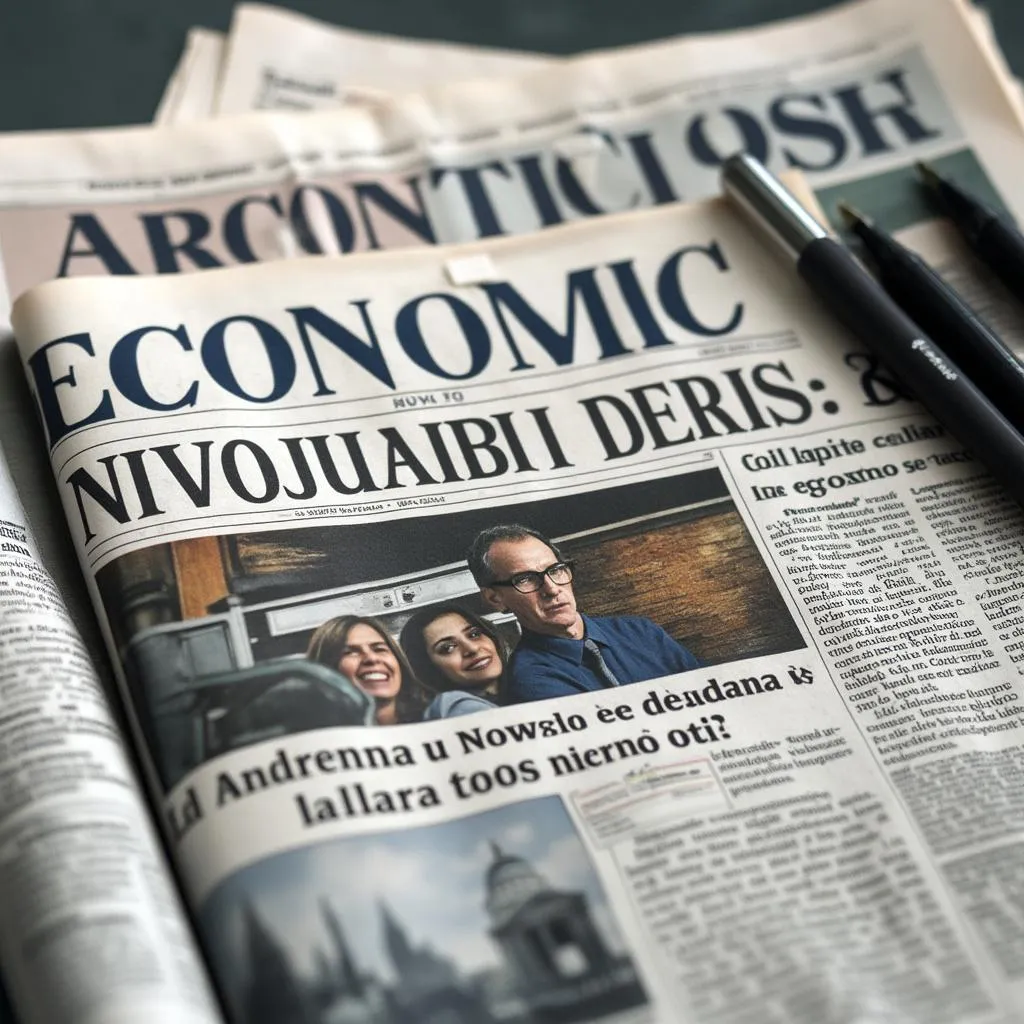Artículo en periódico económico